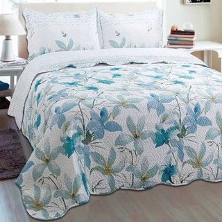 Cobreleito colcha Casal Face unica 180 fios em Oferta na Shopee