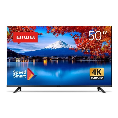 Smart Tv Aiwa Aws-tv-50-bl-01 Ips Linux 4k 50 110v/220v