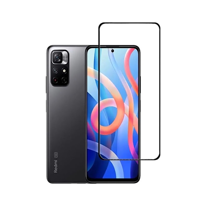 Película de Vidro Transparente para Smartphone - Xiaomi Redmi Note 9