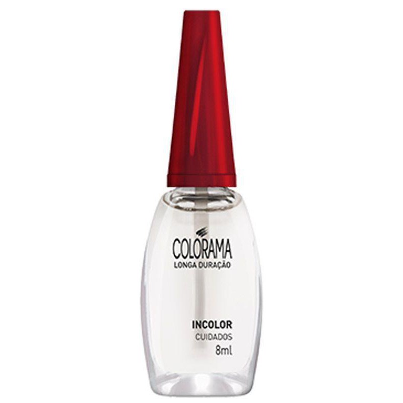 Esmalte Colorama Base incolor Transparente Cuidados 8ml em Oferta na Shopee