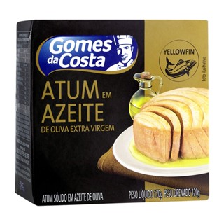 Atum Gomes Da Costa Claro 170G Em Azeite Oliva