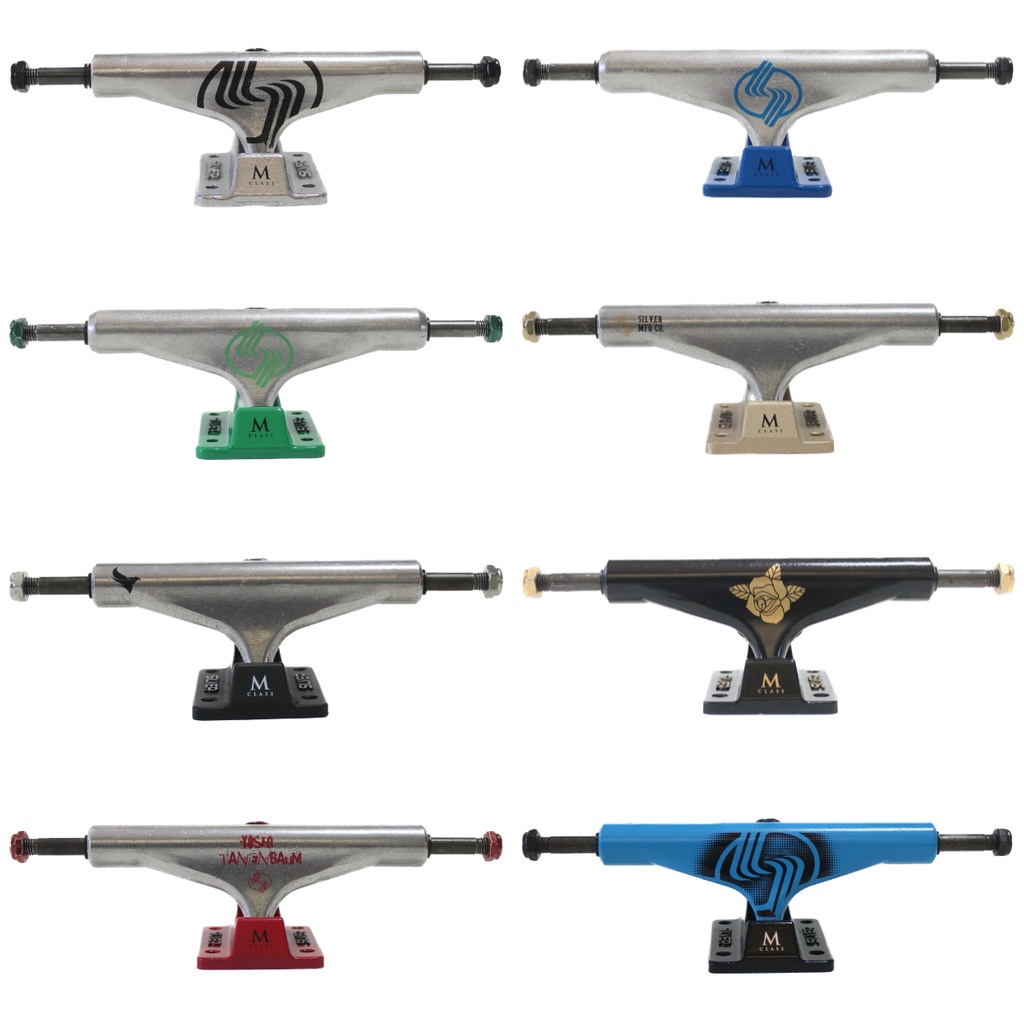 Truck Silver M Hollow Truck De Skate Original Importado 7.75 ( 129mm ) 8.0 ( 139mm ) 8.25 ( 144mm ) 8.5 ( 149mm )