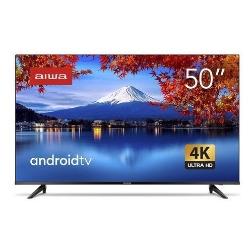 Smart Tv Aiwa 50 Android 4k Hdr10 Dolby Aws-tv-50-bl-02-a
