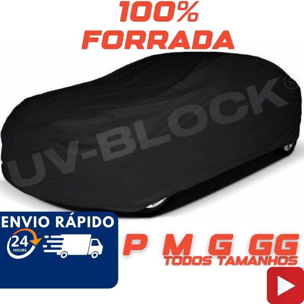 Capa Cobrir Carro Couro Forro Total 100% Impermeável UV-Block Protege Sol Chuva Proteção Anti-UV Lona de Carro em Oferta na Shopee