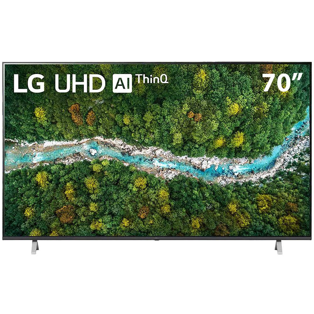 Smart TV LG 4K 70 polegadas LED, Wifi, Bluetooth, Inteligência Artificial ThinQ