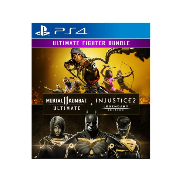 Game Mortal Kombat 11 Ultimate e Injustice Legendary Edition Dublado PT BR P S 4