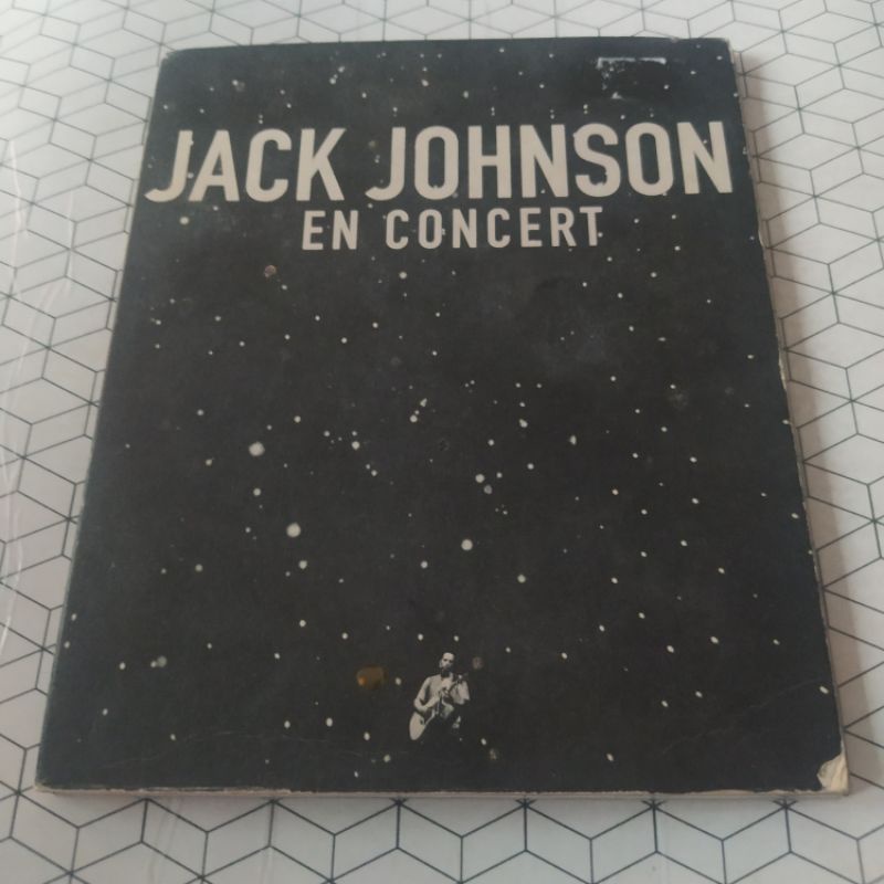 Bluray original digipack Jack Johnson en concert