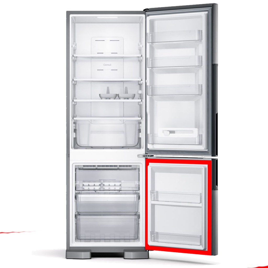 Borracha Gaxeta Para Electrolux Db53 Db53x Refrigerador Freezer Inferior 68x74 em Oferta na Shopee