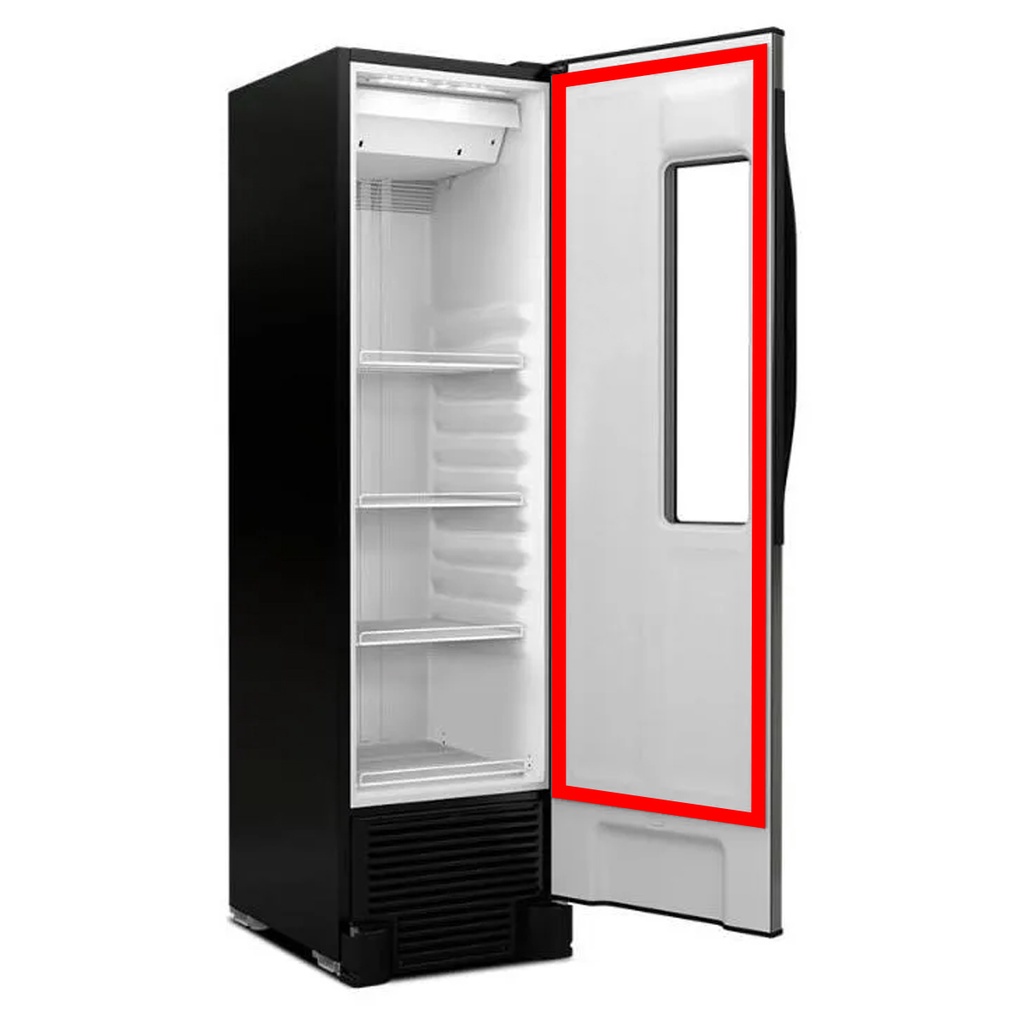 Borracha Gaxeta Esmaltec Cv520r Vv400m Cervejeira Refrigerador Freezer Vertical 65x141