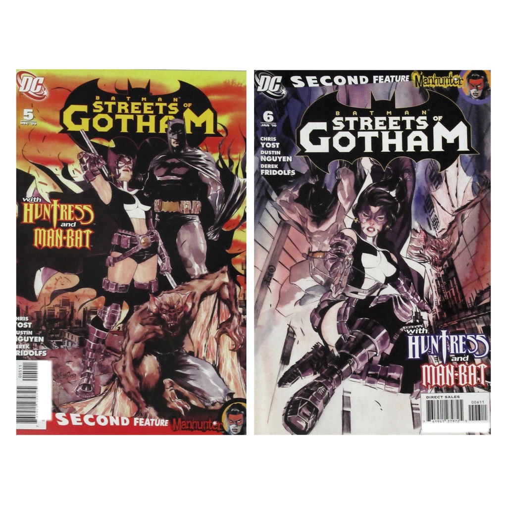 Hq DC Batman Streets of Gotham 5 e 6 - Leviathan - Importada - 2009