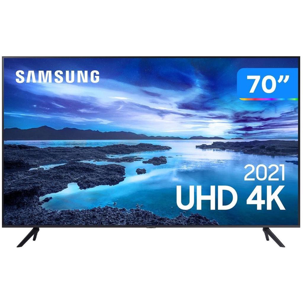 Smart TV 70 polegadas 4K Samsung