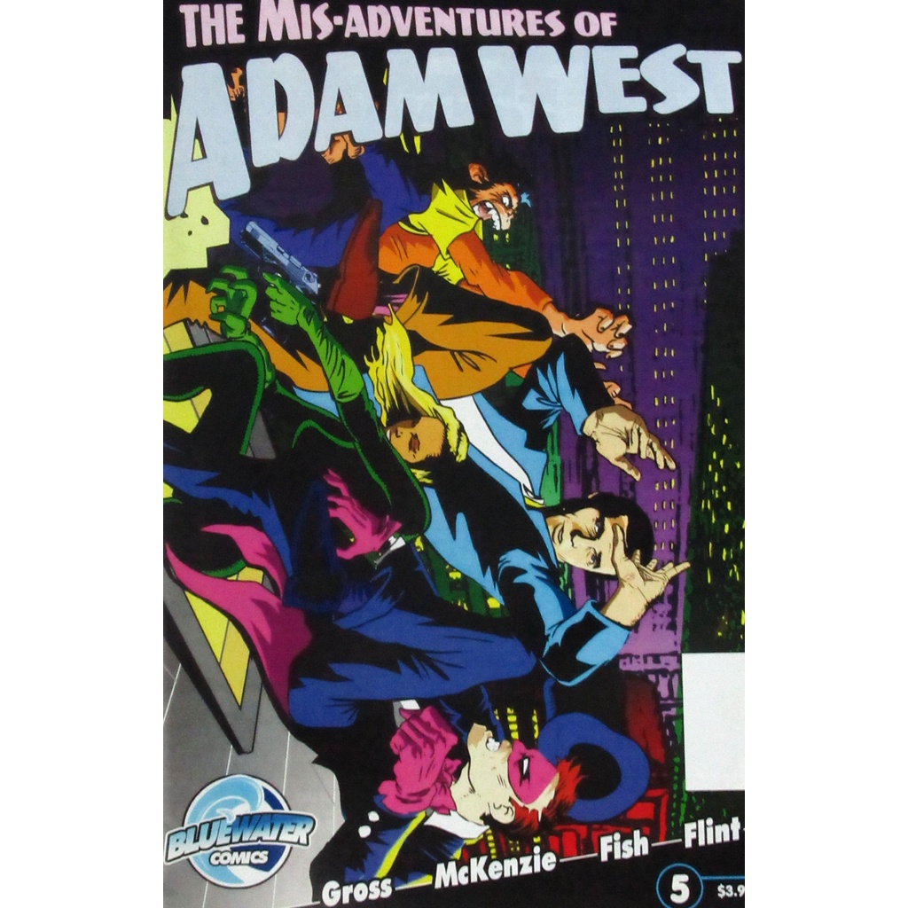 Hq The Mis-Adventures of Adam West 5 - Batman - Blue Water Comics - 2012