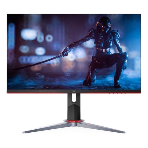 Monitor Gamer Aoc G2 24g2 Led 24 Preto E Vermelho 100v/240v