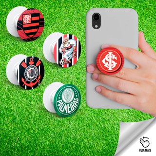 Suporte Popsocket Liso Times de Futebol Nacional Brasileiros