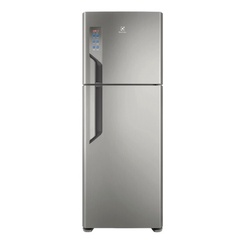 Geladeira Frost Free Electrolux Top Freezer Tf56 Prata Com Freezer 474l 127v