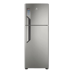 Geladeira Frost Free Electrolux Top Freezer Tf56 Prata Com Freezer 474l 127v