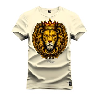 Camiseta Especial Plus Size Premium Estampada King OF Leon