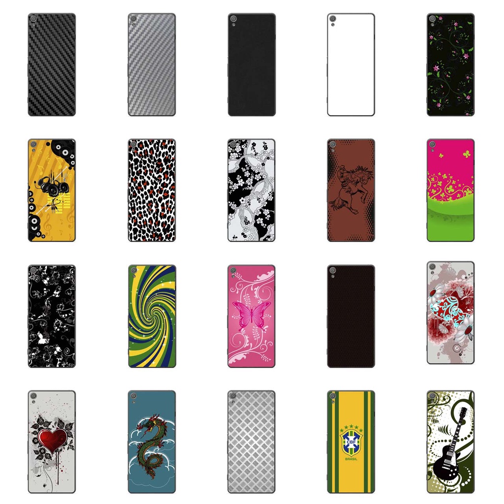 Capa Adesivo Skin349 a 368 Verso Para Sony Xperia Xa