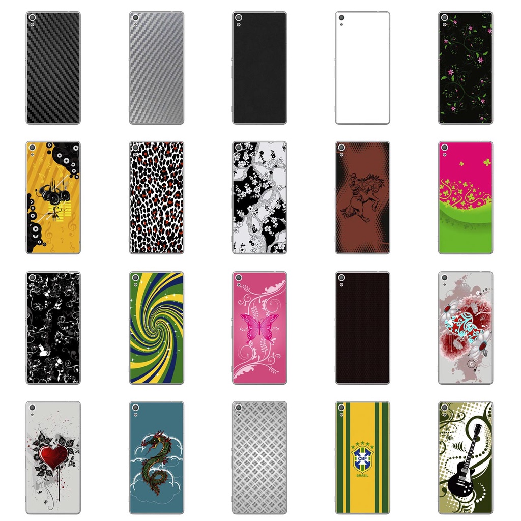 Capa Adesivo Skin349 a 368 Verso Para Sony Xperia Xa Ultra