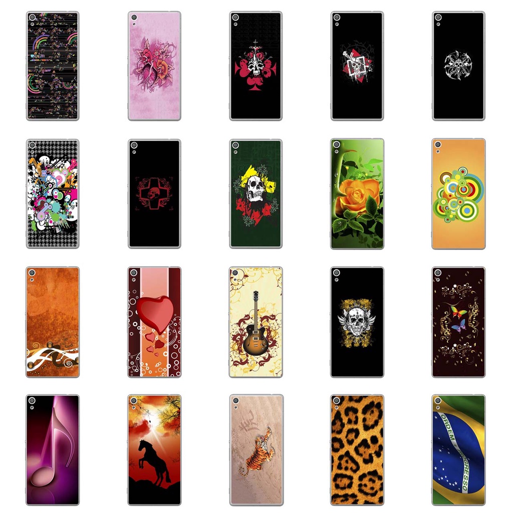 Capa Adesivo Skin006 a 628 Verso Para Sony Xperia Xa Ultra