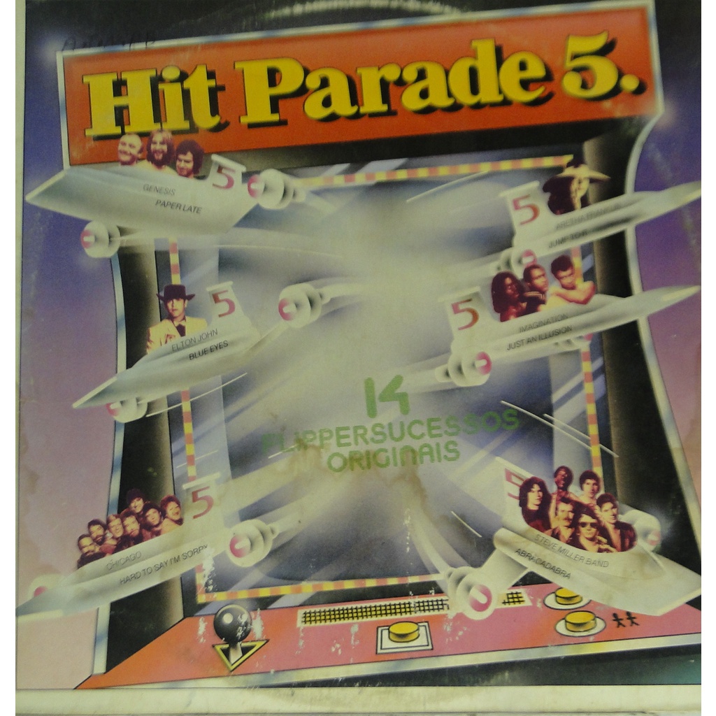 Lp Hit Parade 5 - 1982 - Disco de Vinil -He032