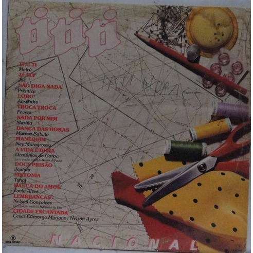 Lp Ti Ti Ti - Novela - Nacional -  T020