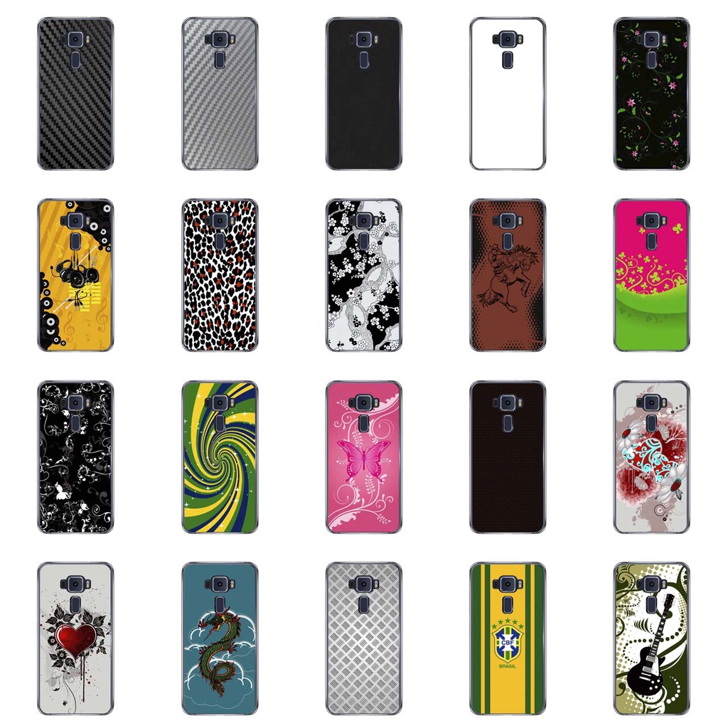 Capa Adesivo Skin349 a 368 Verso Para Asus Zenfone 3 5.2 (Ze520kl)