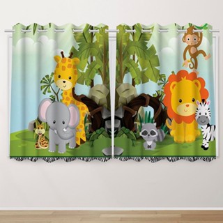 Cortina Infantil 2,60x1,50 Safari Baby