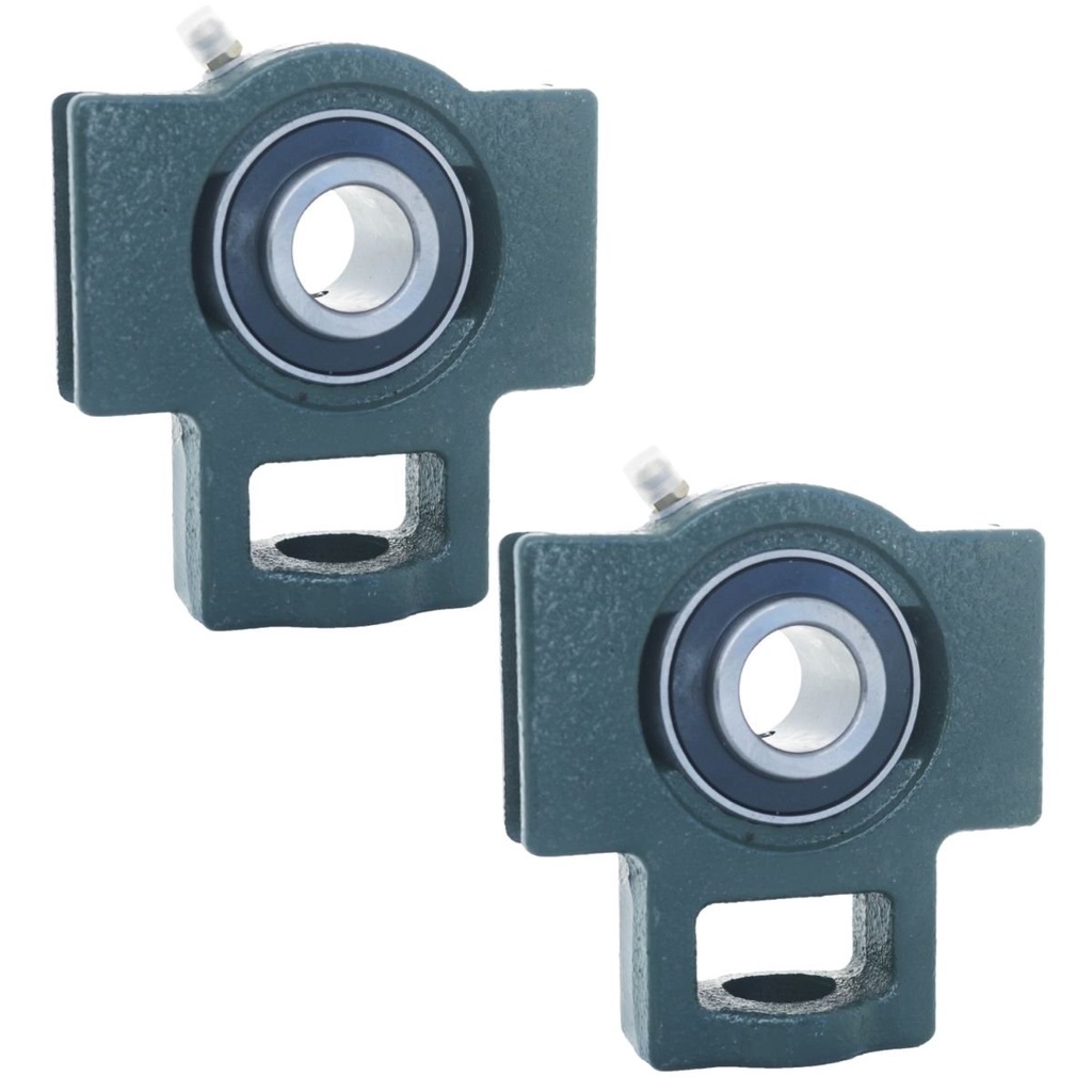 02 Kits Mancal Tensor com Rolamento UCT 207 Para Eixo de 35mm