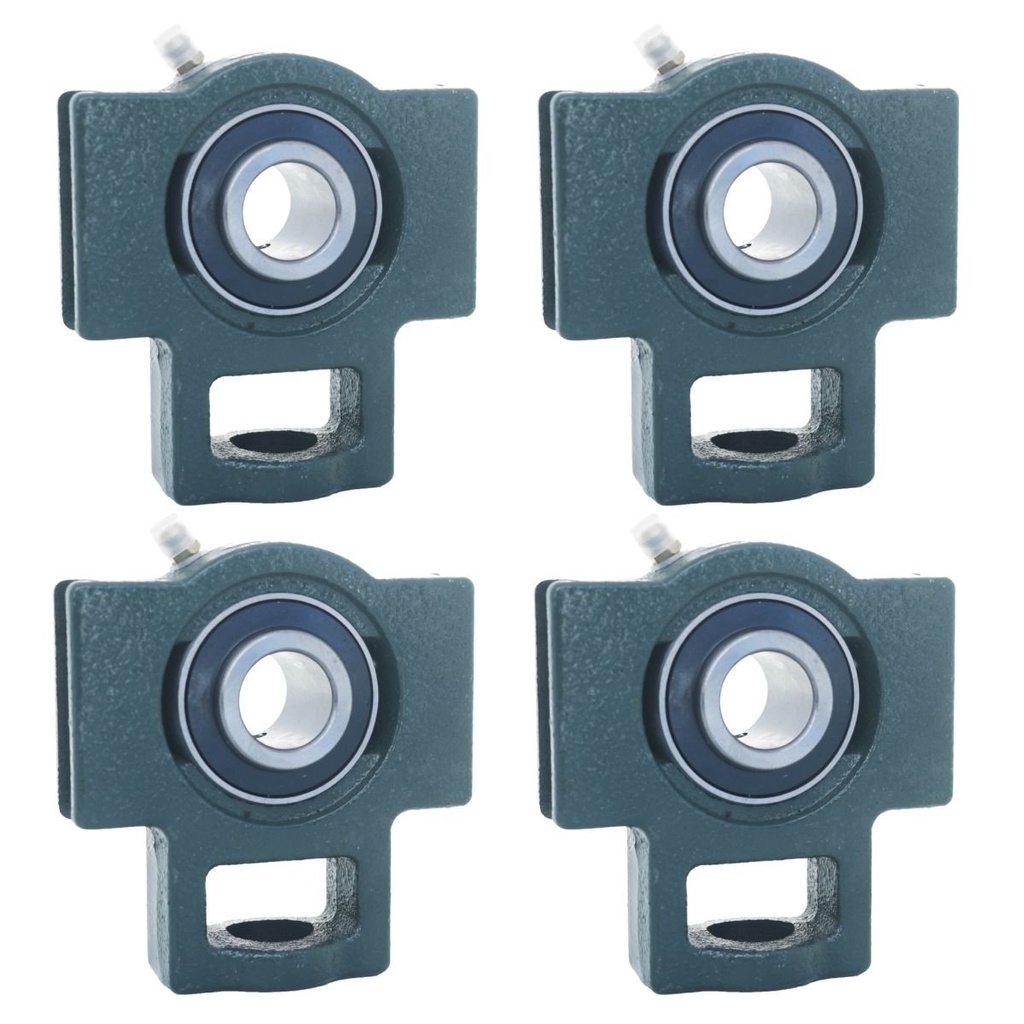 04 Kits Mancal Tensor com Rolamento UCT 206 Para Eixo de 30mm