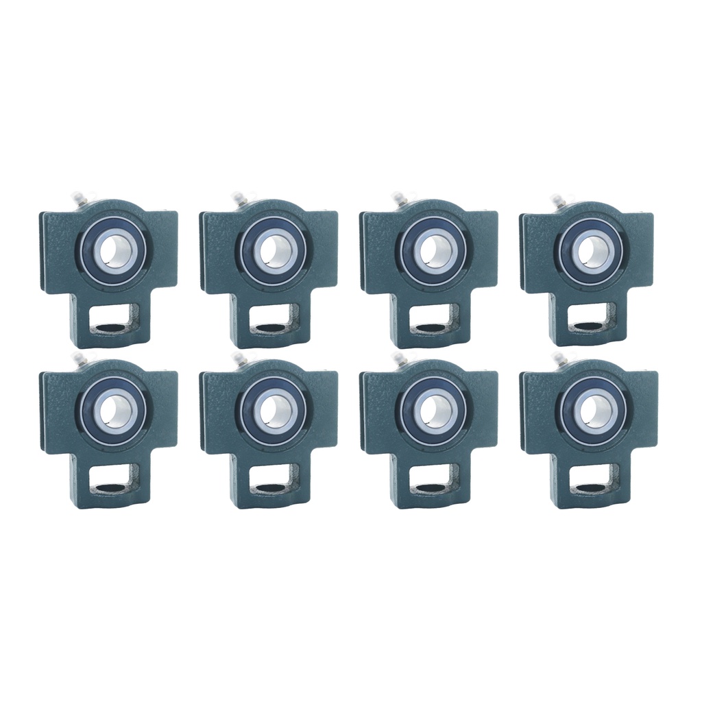 08 Kits Mancal Tensor com Rolamento UCT 209 Para Eixo de 45mm