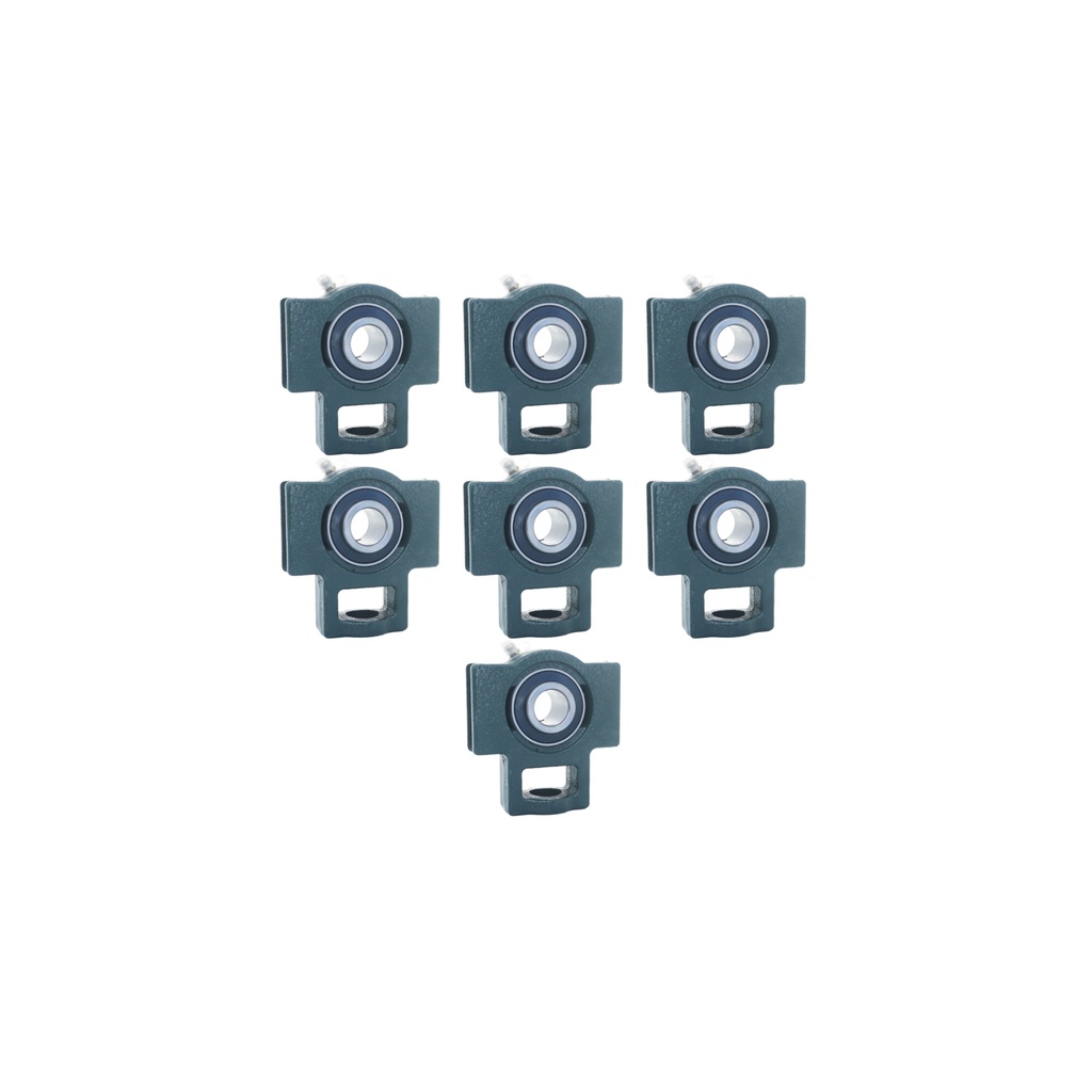 07 Kits Mancal Tensor com Rolamento UCT 210 Para Eixo de 50mm
