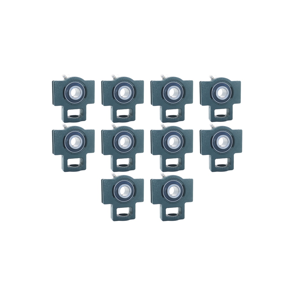 10 Kits Mancal Tensor com Rolamento UCT 208 Para Eixo de 40mm