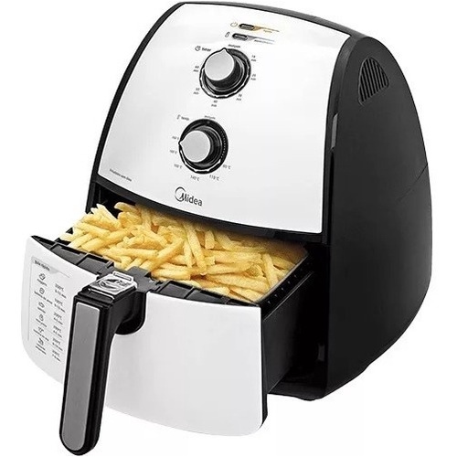 Fritadeira Elétrica Air Fryer/sem Óleo Midea 4l Branca