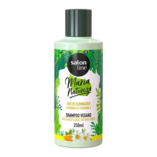 Shampoo Maria Natureza Brilho Iluminador Salon Line 250ml
