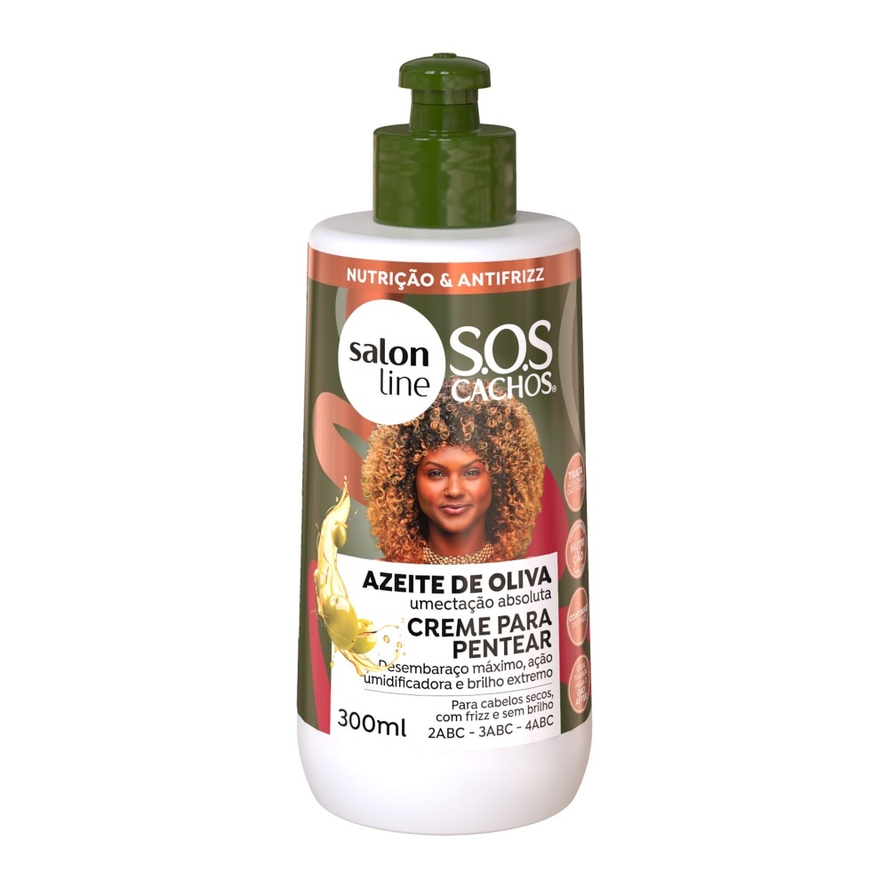 Creme Para Pentear SOS Cachos Azeite de Oliva 300ml