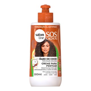 Creme para Pentear S.O.S Cachos Coco Tratamento Profundo 300ml