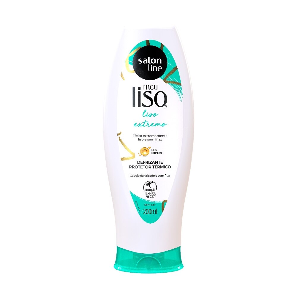 Defrizante Protetor Térmico Meu Liso Extremo Salon Line 200ml