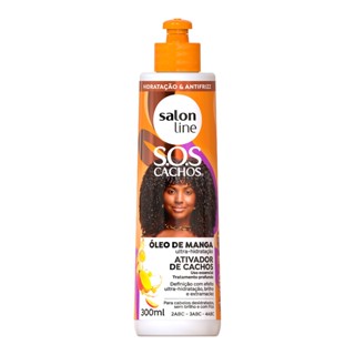Ativador de Cachos SOS Cachos Óleo de Manga Salon Line 300ml