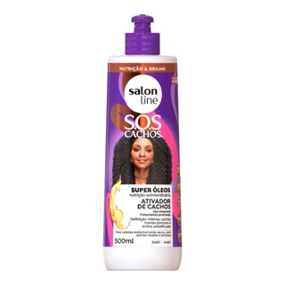 Ativador de Cachos SOS Cachos Super Óleos Salon Line 500ml