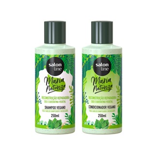Shampoo + Condicionador Maria Natureza Reconstrução Reparadora Salon Line