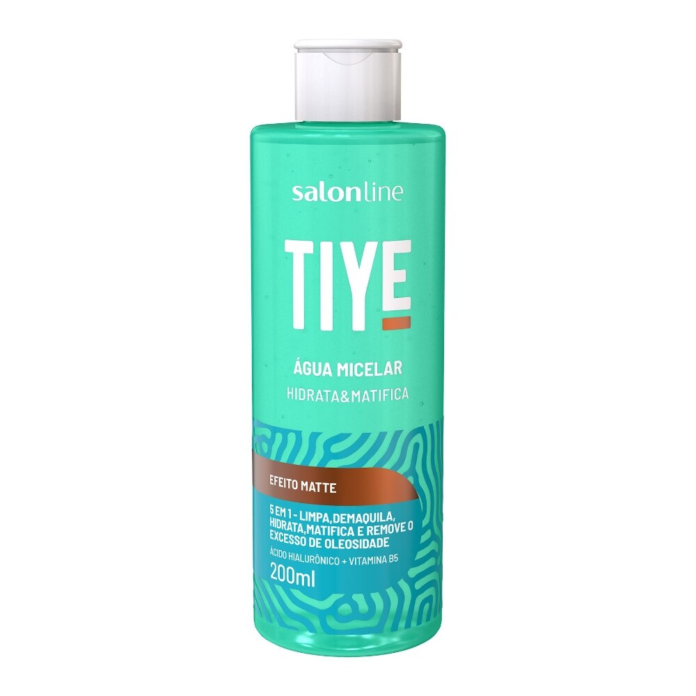 Água Micelar Tiye Hidrata & Matifica 200ml