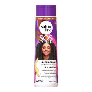 Shampoo SOS Cachos Super Óleos Salon Line 300ml