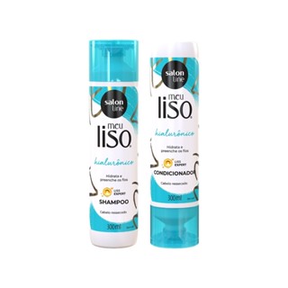 Kit Shampoo e Condicionador Meu Liso SPA Capilar Ácido Hialurônico