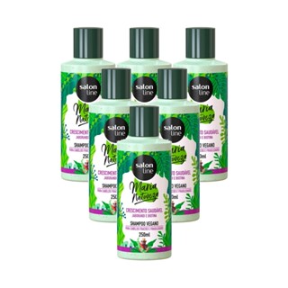 Caixa com 6 unidades de Shampoo Maria Natureza Crescimento Saudável 250ml