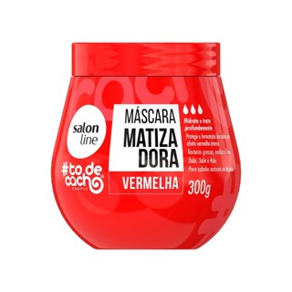 Máscara Matizadora #todecacho Vermelha 300g