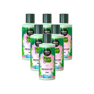 Caixa com 6 unidades de Condicionador Detox Maria Natureza Salon Line 250ml