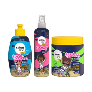 Kit Finalizadores #todecachinho Kids Aventura no Banho Salon Line