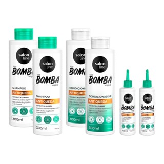 Kit Antiqueda SOS Bomba: 6 Produtos para Crescer o Cabelo