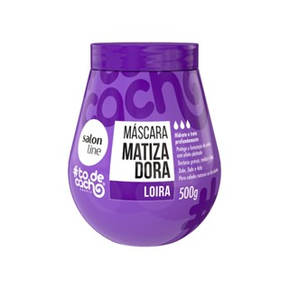 Máscara de hidratação Matizadora #todecacho Loiros Liberado Salon Line 500g